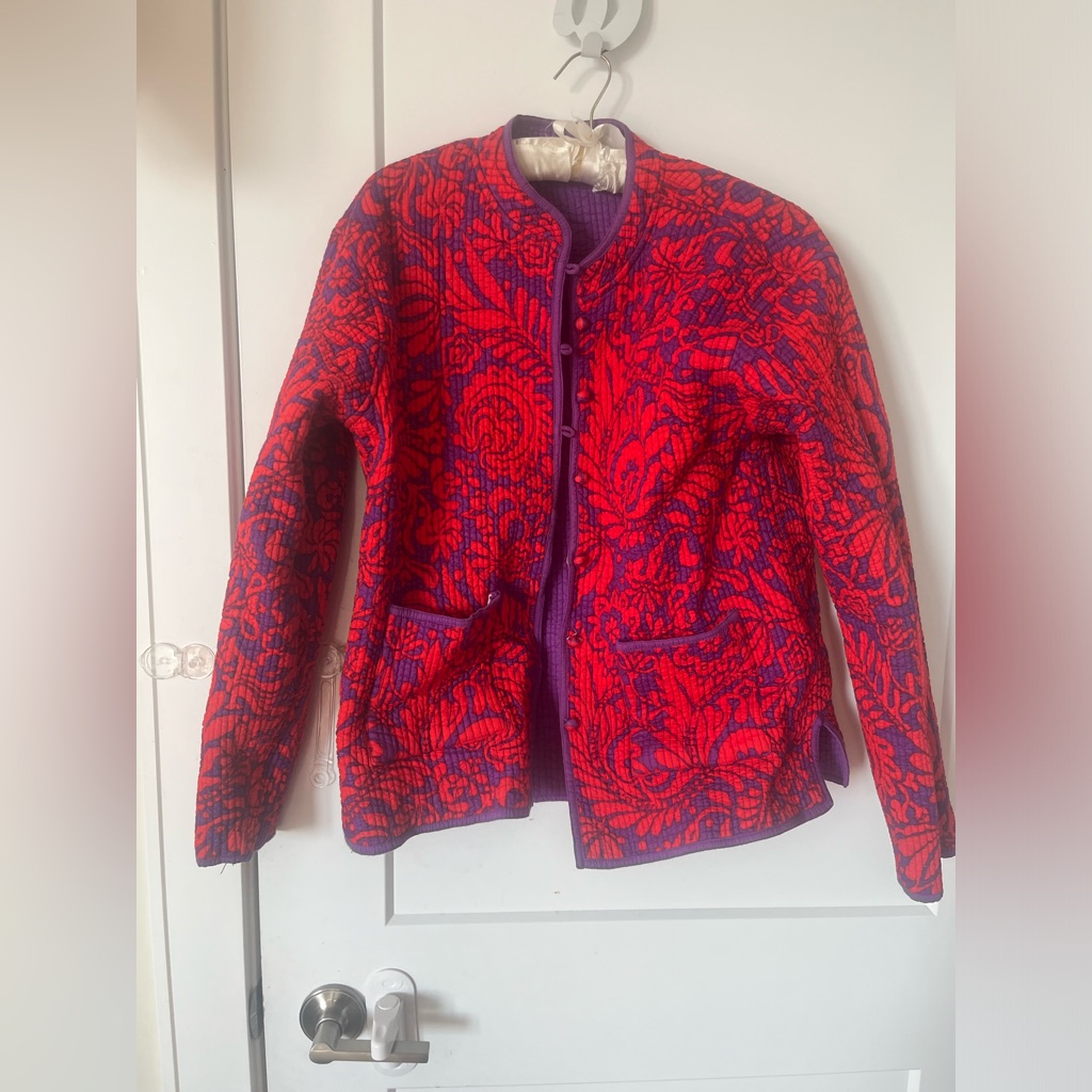 Quilted Reversible Jacket Size L
